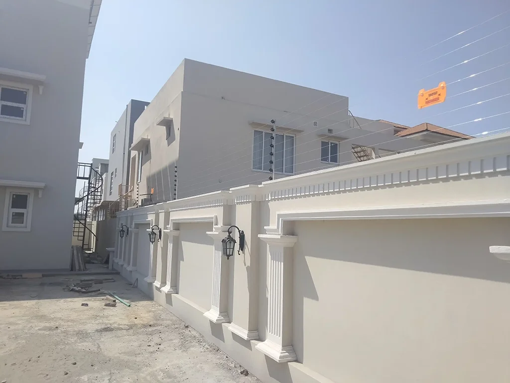 Premium residential perimeter fence